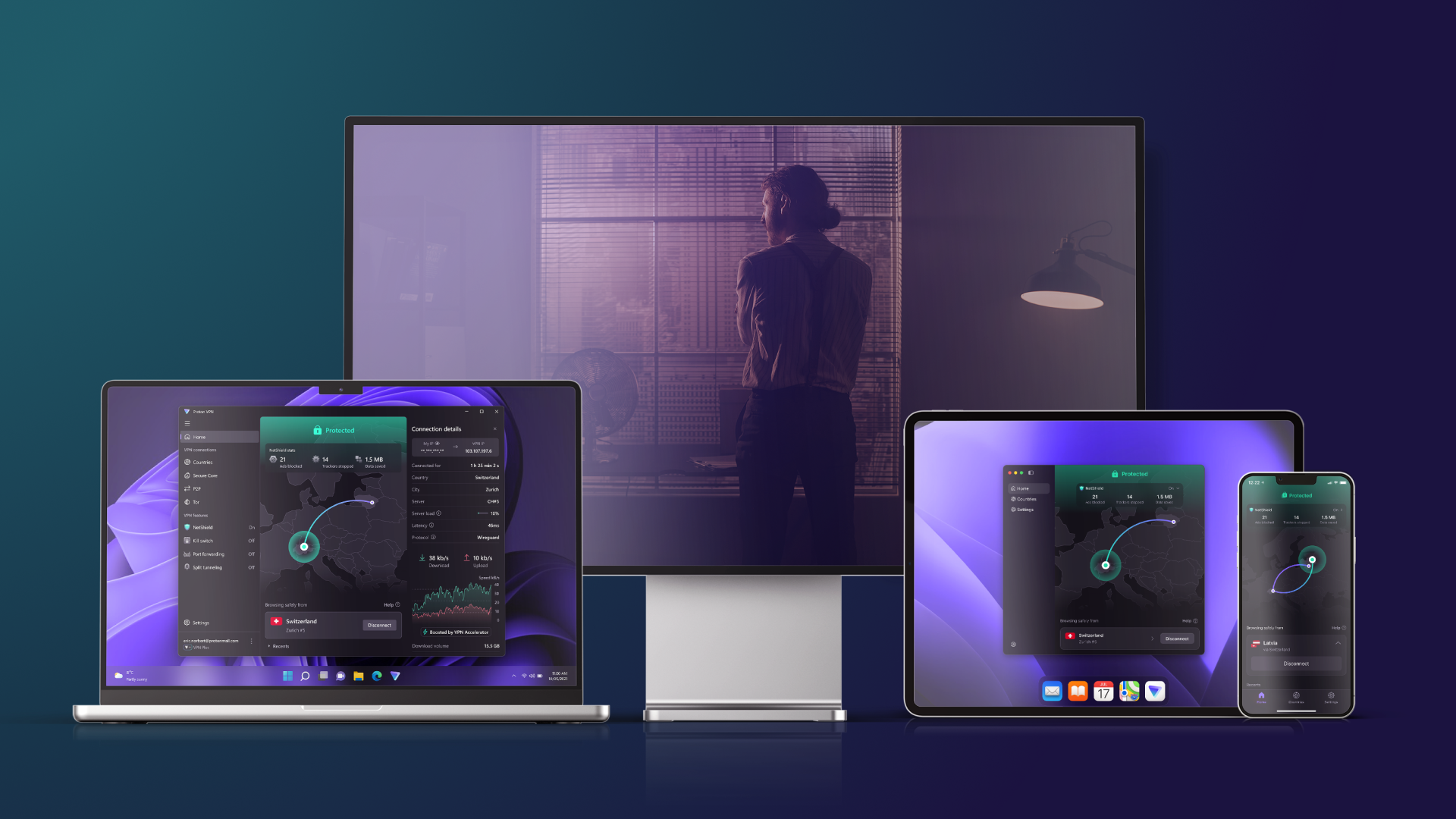 Proton VPN movie streaming cover